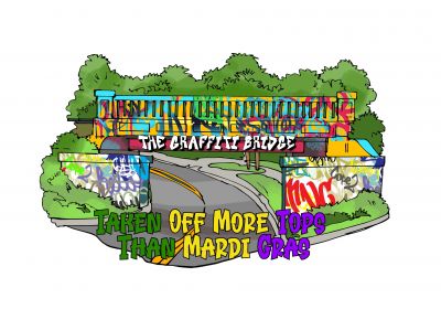 Graffiti Bridge Beads